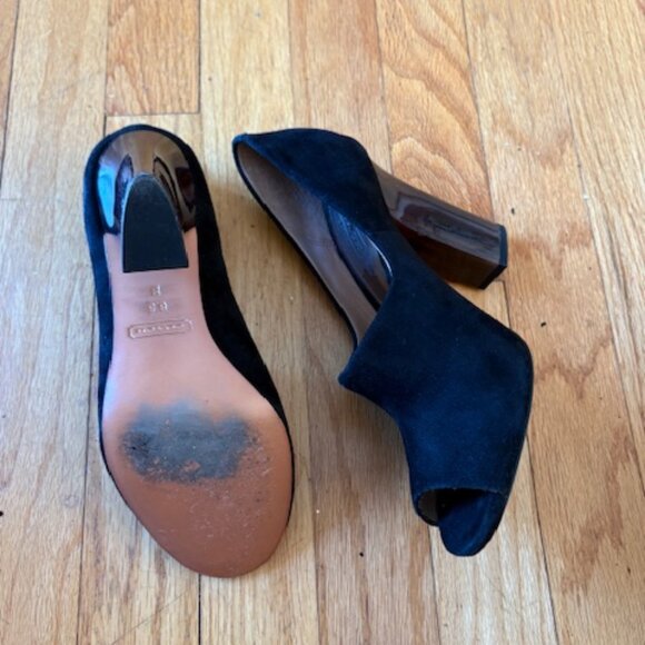 Coach Swede peek a boo toe shoe - Picture 4 of 4